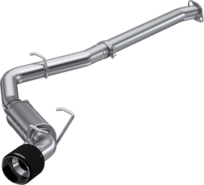 MBRP 12-22 Subaru BRZ 17-22 Toyota GR86 Stainless Steel 3in Cat-Back-Single Rear Exit w Carbon Tips
