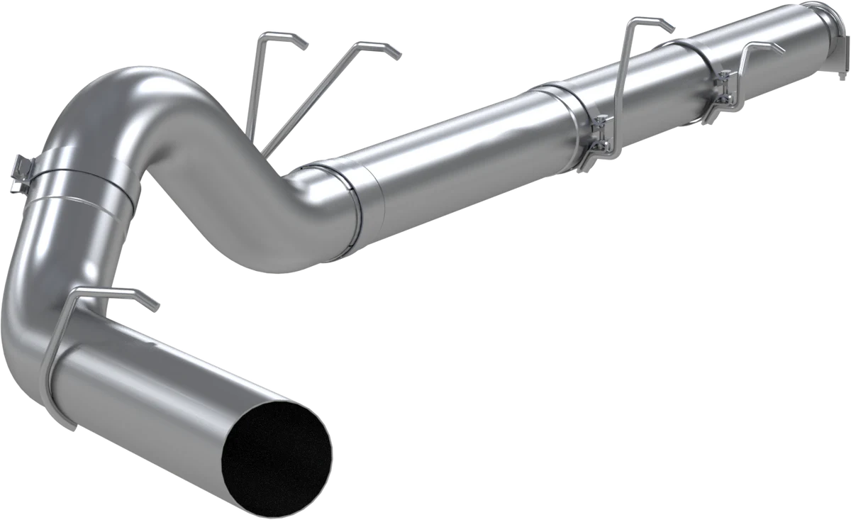 MBRP F-250/350 6.0L EC/CC 5in Cat Back Single Side Exit No Muffler AL
