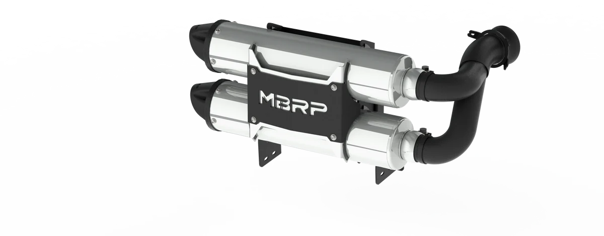 MBRP 17-19 Can-Am Maverick X3 Dual Slip-On Performance Series Exhaust
