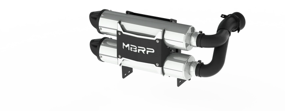 MBRP 17-19 Can-Am Maverick X3 Dual Slip-On Performance Series Exhaust