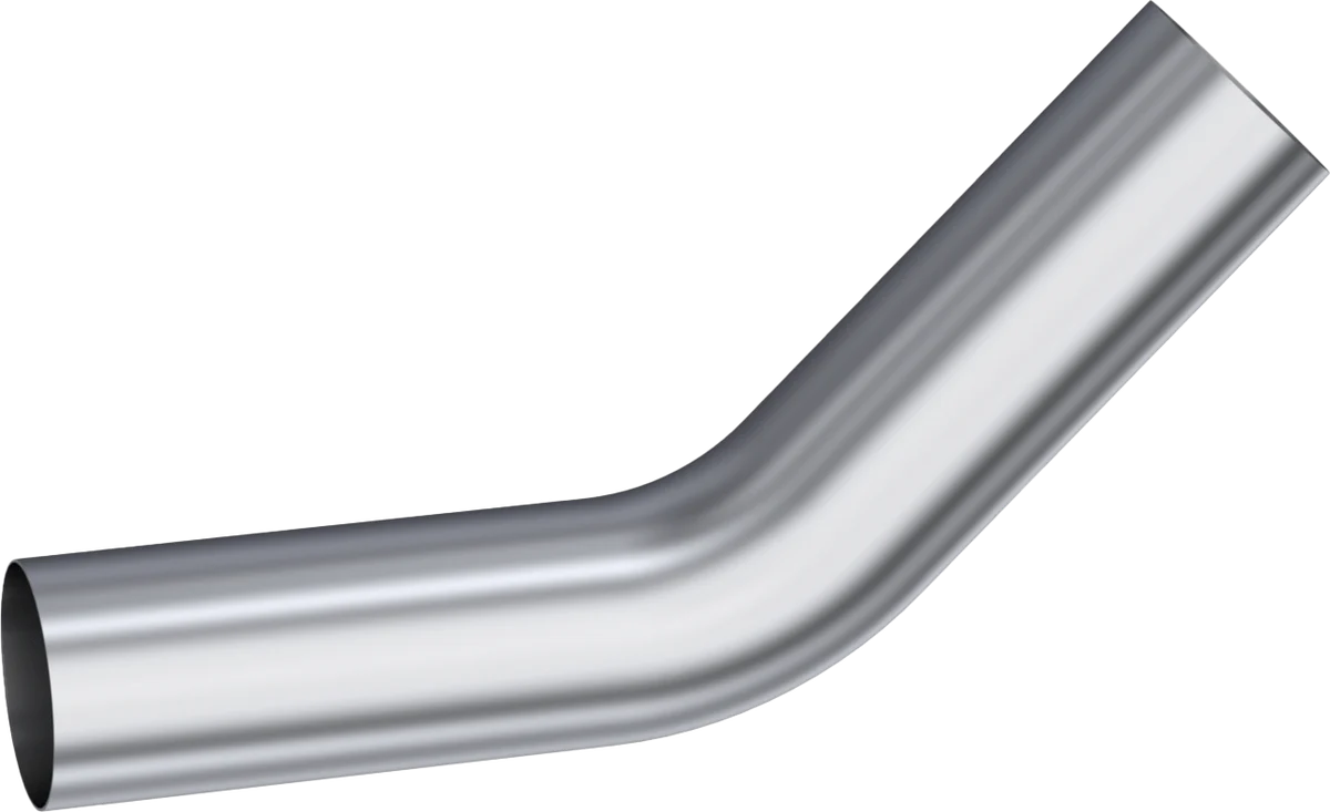 MBRP Universal 5in - 45 Deg Bend 12in Legs Aluminized Steel