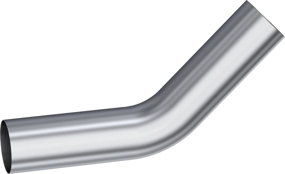 MBRP Universal 5in - 45 Deg Bend 12in Legs Aluminized Steel