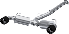 MBRP 13-16 Subaru BRZ 2.0L/ 2.4L 3in Dual Split Rear Cat Back w/CF Tips- T304