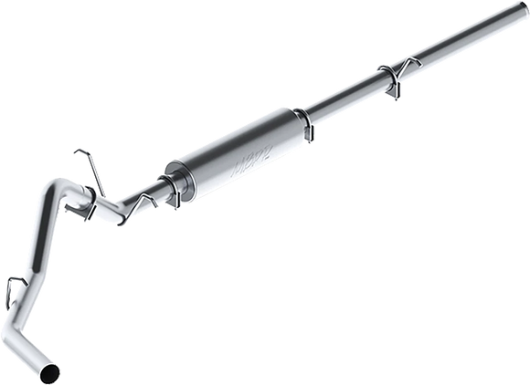 MBRP 2009-2013 Chev/GMC 1500 4.8/5.3L (excl 8ft bed) Cat Back Single Side AL P Series Exhaust