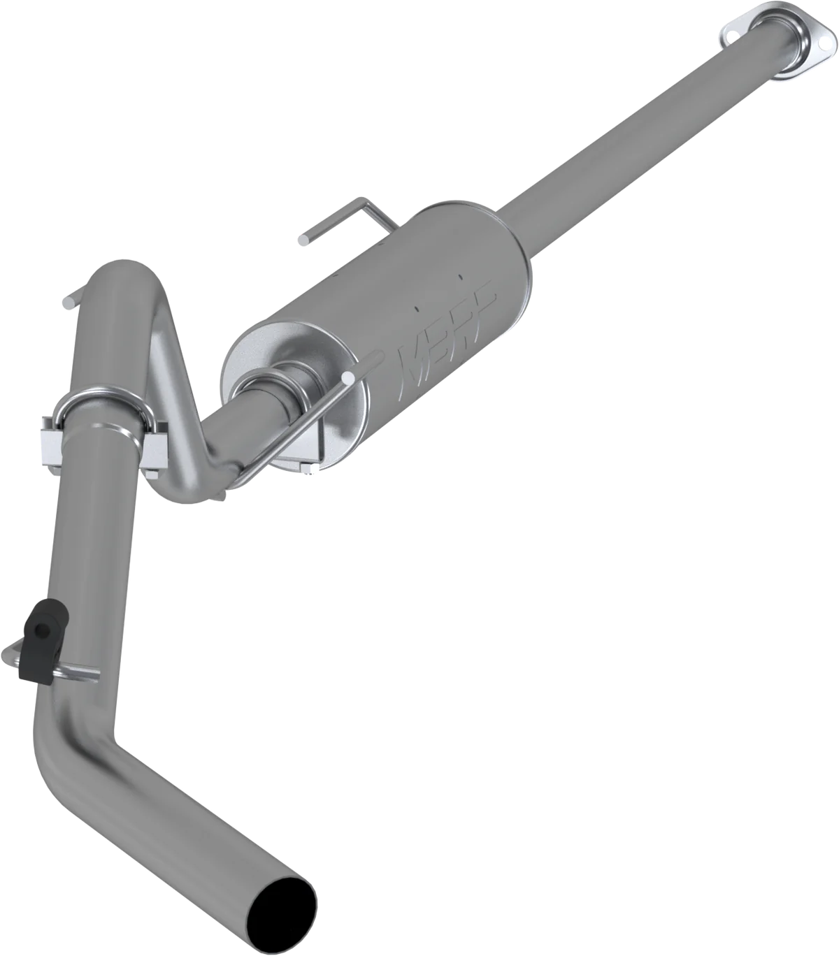 MBRP 2005-2013 Toyota  Tacoma 4.0L EC/CC Cat Back Single Exit AL P Series Exhaust