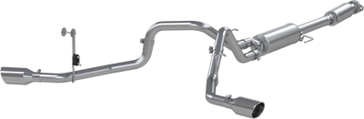 MBRP 2021+ Ford F150 2.7L/3.5L/5.0L 3in Aluminized Steel Cat-Back 2.5in Dual Split Side Exhaust