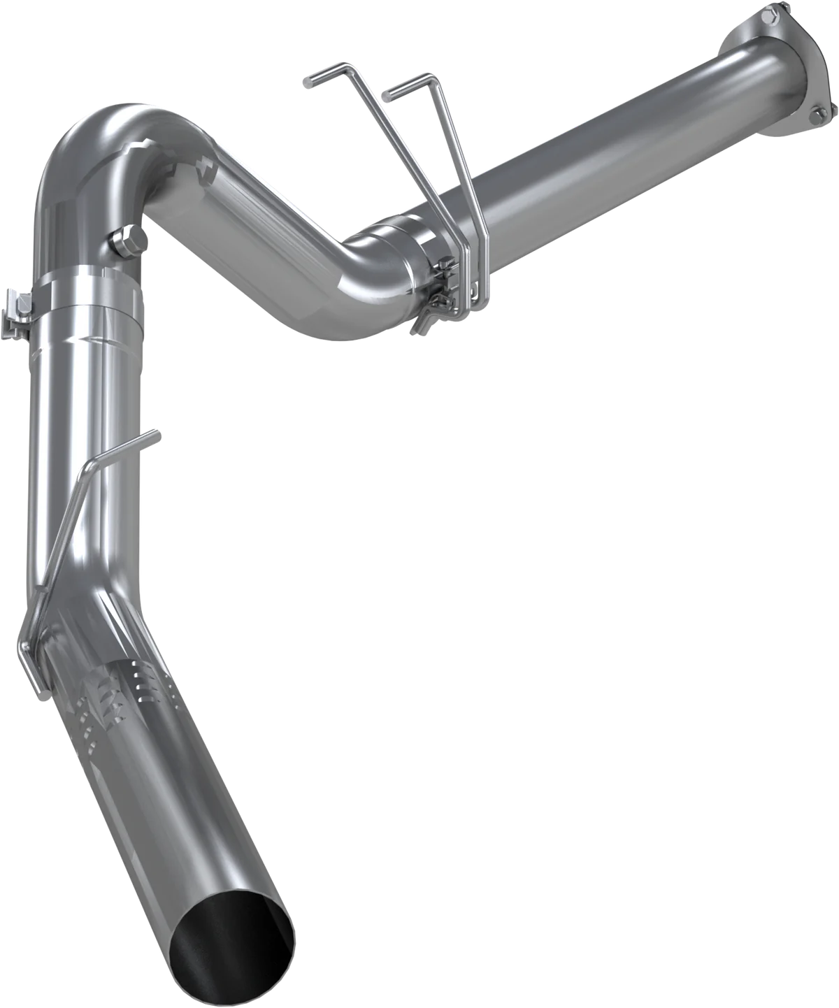 MBRP 11-16 Ford F250/350/450 6.7L 4in Filter Back Single Exit Aluminzed Steel No Muffler