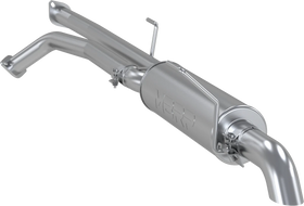 MBRP 07-08 Toyota Tundra Cat Back Turn Down Single Side Aluminized Exhaust