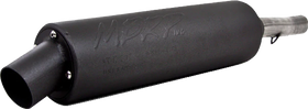 MBRP 92-00 Honda TRX 300 FourTrax Direct Repl. Slip-On Exhaust w/Utility Mffler (Req. Head Pipe Cut)