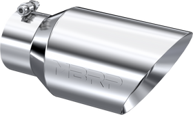 MBRP Universal Tip 6 O.D. Dual Wall Angled 4 inlet 12 length
