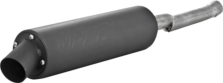 MBRP 87-97 Yamaha YFM 350FW Big Bear Moto-4 4x4 Direct Replacement Slip-On Exhaust w/Utility Muffler