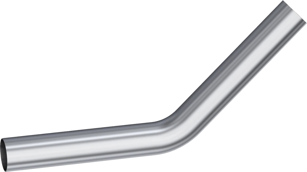 MBRP Universal 2.5in - 45 Deg Bend 12in Legs Aluminized Steel