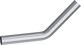 MBRP Universal 2.5in - 45 Deg Bend 12in Legs Aluminized Steel
