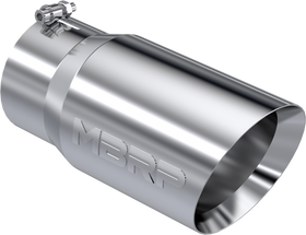MBRP Universal Tip 6 O.D. Dual Wall Angled 5 inlet 12 length