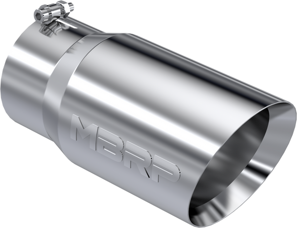 MBRP Universal Tip 6 O.D. Dual Wall Angled 5 inlet 12 length
