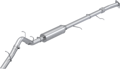 MBRP 2023 Chevy Colorado/GMC Canyon Stainless Steel 3in Cat-Back, Single High Clearance Rear Exit