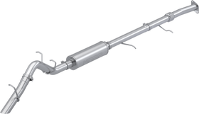 MBRP 2023 Chevy Colorado/GMC Canyon Stainless Steel 3in Cat-Back, Single High Clearance Rear Exit