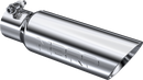 MBRP Universal Tip 3in O.D. Dual Wall Angled 2 inlet 12 length-1