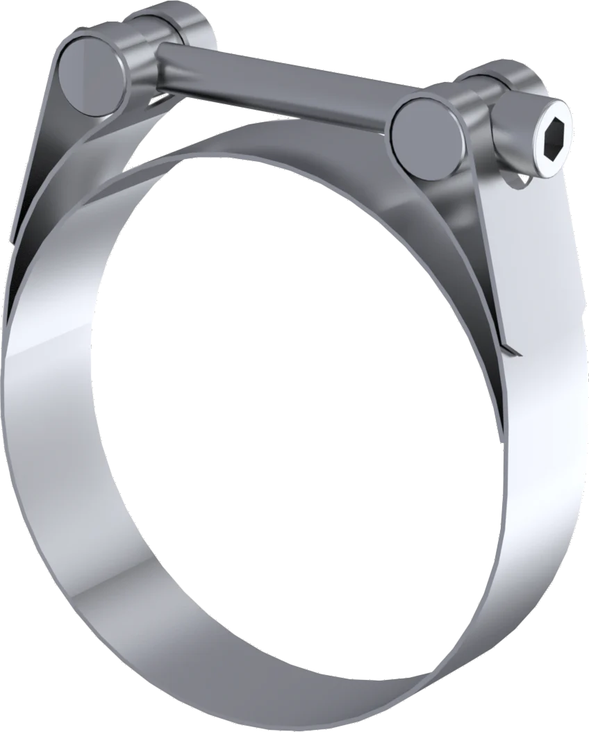 MBRP Universal 2.75in Barrel Band Clamp - Stainless
