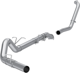 MBRP 03-07 Ford F-250/350 6.0L EC/CC Turbo Back Single Side (Stock Cat) - no Muffler