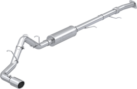 MBRP 2023 Chevy Colorado/GMC Canyon Aluminized Steel 3in Cat-Back Single Side Exit