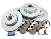 BMW Brake Kit - Zimmermann/Akebono 34116750267KTFR3