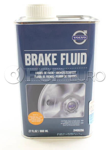 Volvo DOT 4 Brake Fluid (800ml) - Genuine Volvo 32214962