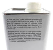 Volvo DOT 4 Brake Fluid (800ml) - Genuine Volvo 32214962