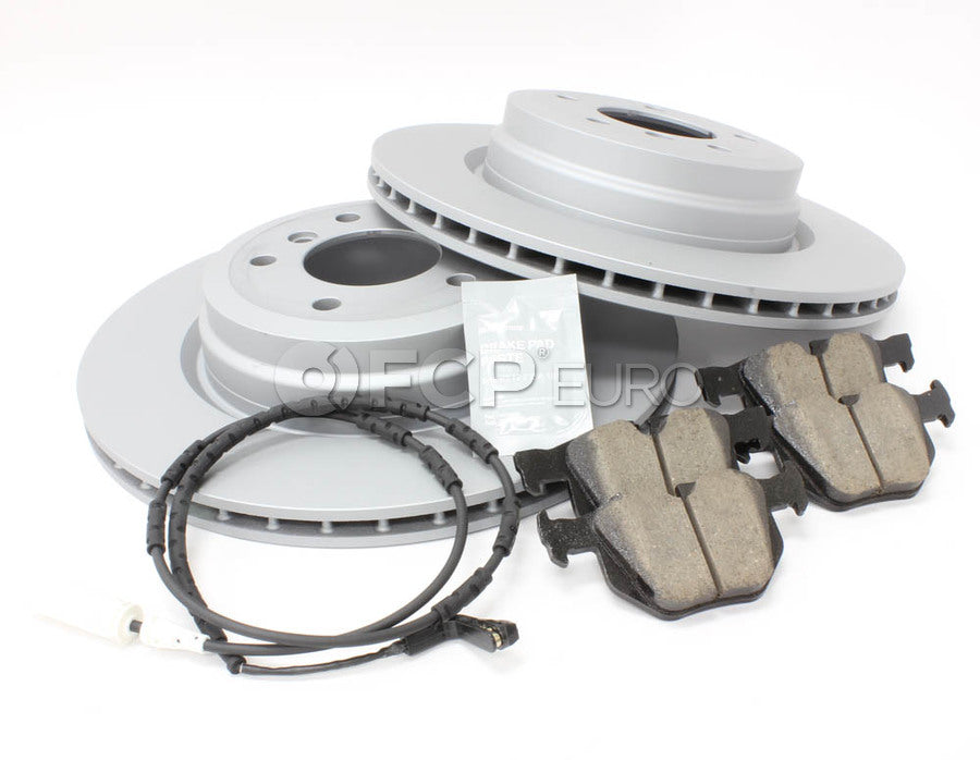 BMW Brake Kit - Zimmermann/Akebono 34216855004KT4 - 0