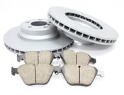 BMW Brake Kit - Zimmermann/Akebono 34116750267KTF1