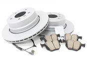 BMW Brake Kit - Zimmermann/Akebono 34216864053KTR1