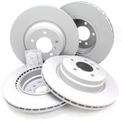 BMW Brake Kit - Zimmermann/Akebono 34216855004KTFR7