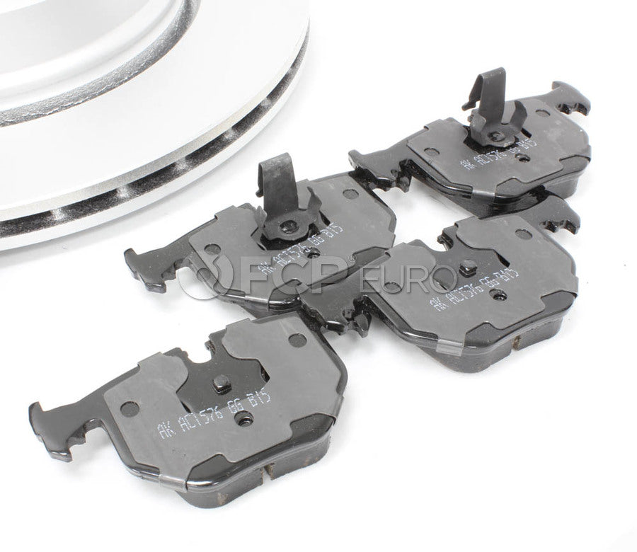 BMW Brake Kit - Zimmermann/Akebono 34113400151KTFR3