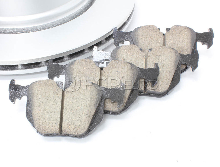 BMW Brake Kit - Zimmermann/Akebono 34113400151KTFR3