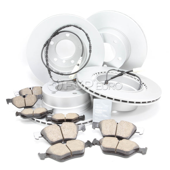 BMW Brake Kit - Zimmermann/Akebono 34116854998KTFR5