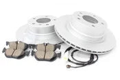 BMW Brake Kit - Zimmermann/Akebono 34216855005KTR3
