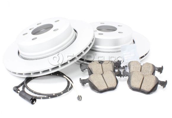 BMW Brake Kit - Zimmermann/Akebono 34213332217KTR2