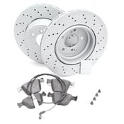 BMW Brake Kit - Zimmermann/Textar 34212283803KT2