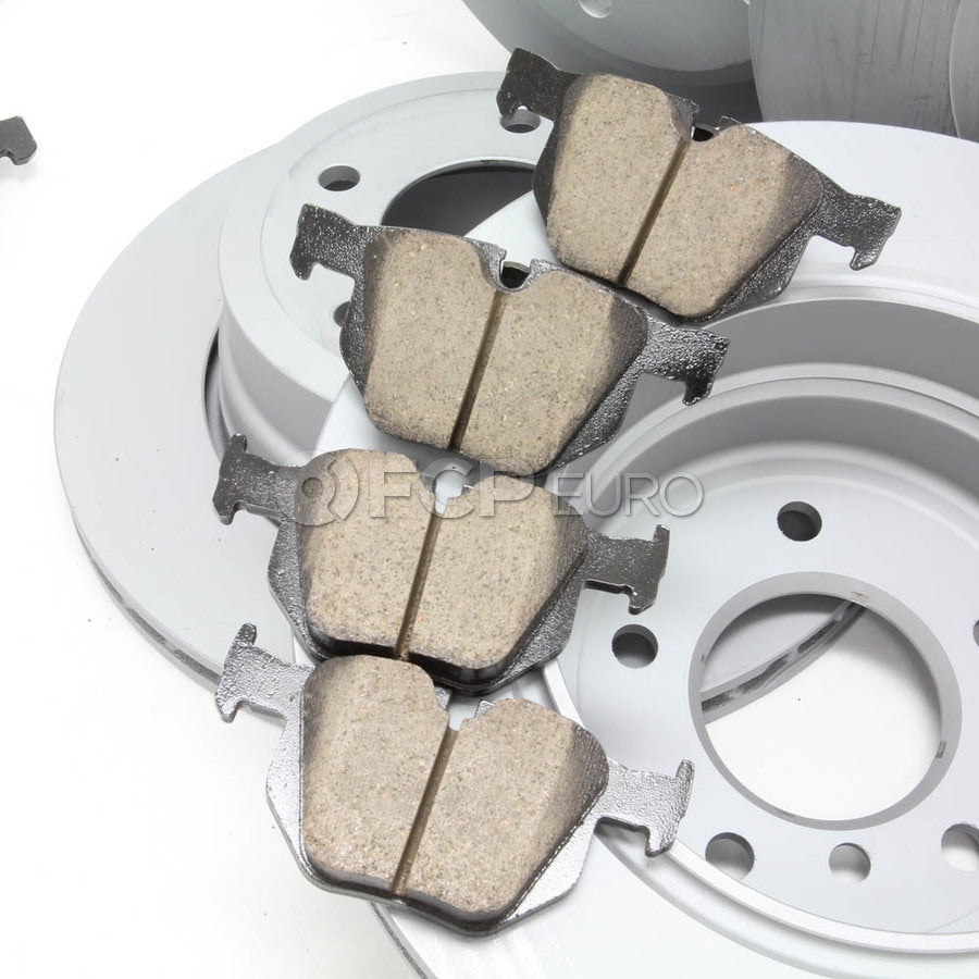 BMW Brake Kit - Zimmermann/Akebono 34116864906KTFR4