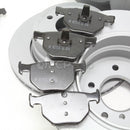 BMW Brake Kit - Zimmermann/Akebono 34116864906KTFR4-7