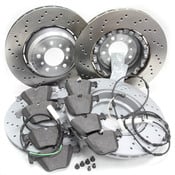 BMW Brake Kit - Zimmermann/Textar 34112283801KTFR