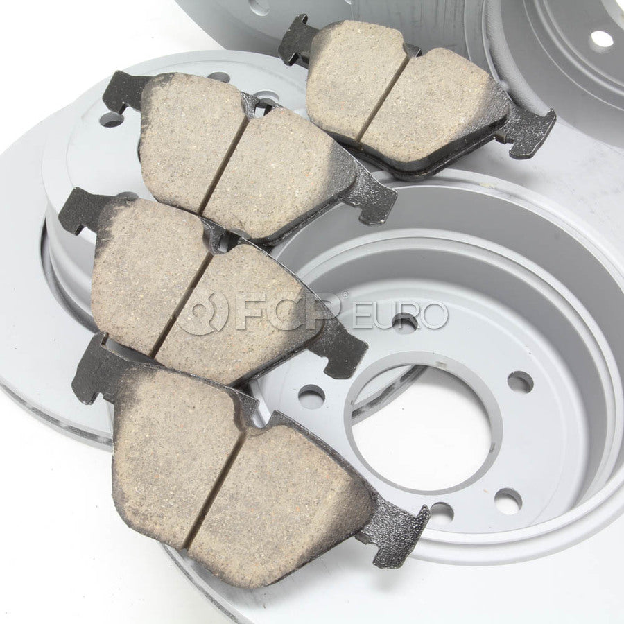 BMW Brake Kit - Zimmermann/Akebono 34116864906KTFR4