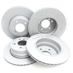 BMW Brake Kit - Zimmermann/Akebono 34116864906KTFR4 - 0
