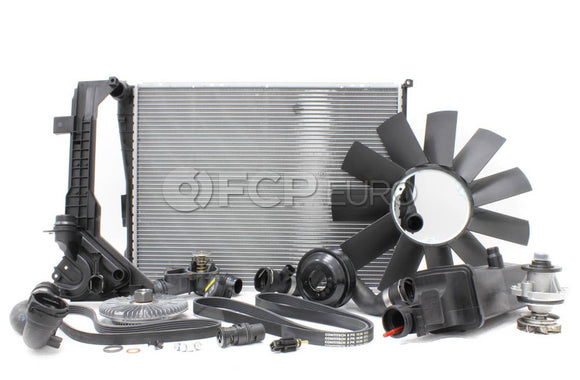BMW E46 Cooling System Overhaul Kit - OE Supplier 376716271KT2