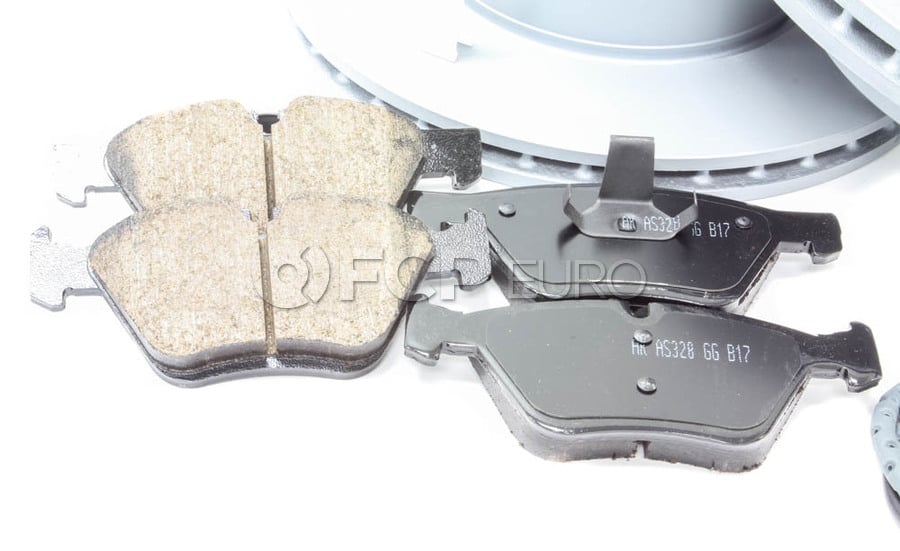 BMW Brake Kit - Zimmermann/Akebono 34116854998KTF9
