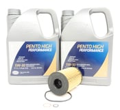 BMW 5W30 Oil Change Kit - Pentosin 11427583220KT1