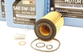 Mercedes Diesel Oil Change Kit 5W-30 - Liqui Moly 6511800109.7L - 0