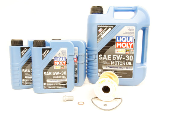 Mercedes Diesel Oil Change Kit 5W-30 - Liqui Moly 6421800009.8L.W221