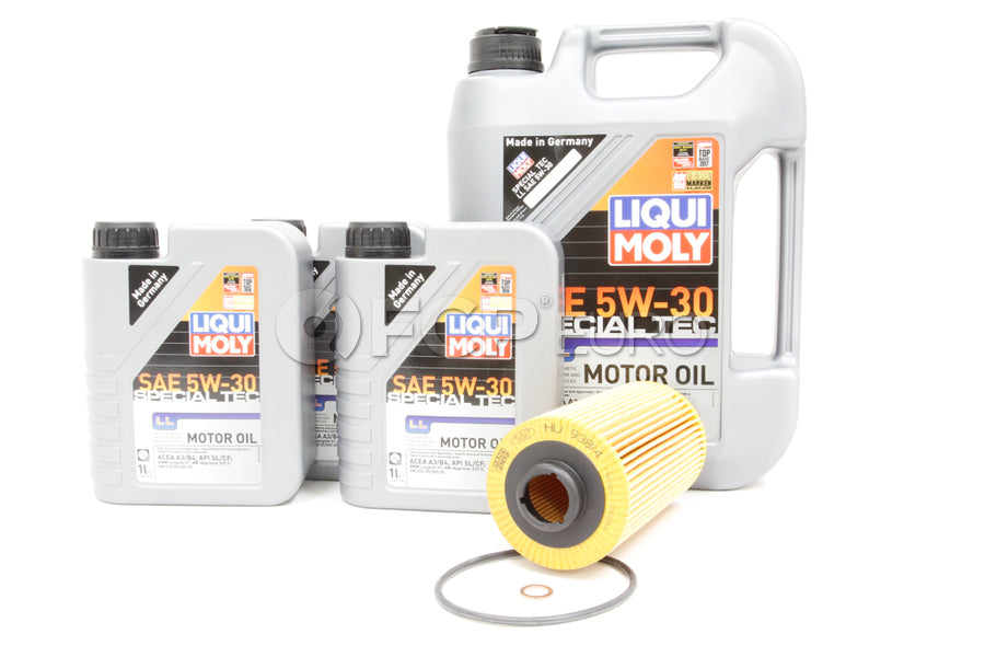 BMW Oil Change Kit 5W-30 - Liqui Moly 11427510717KT1.LM