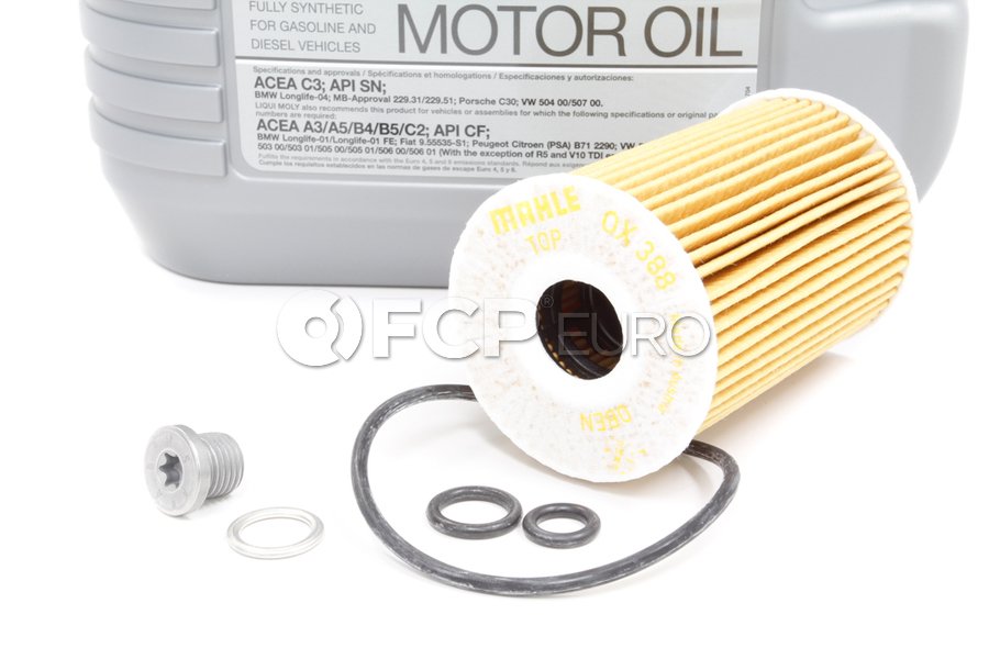 VW Audi Diesel Oil Change Kit 5W-30 - Liqui Moly KIT-03L115562.5L